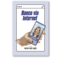 Ilustração Banco via Internet